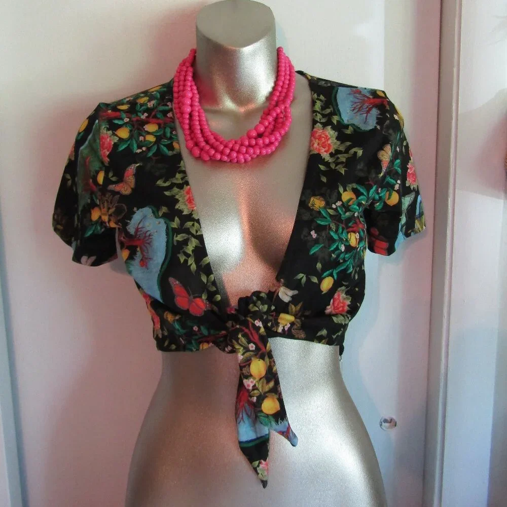 Free People X HAH All tied Up Swim Top